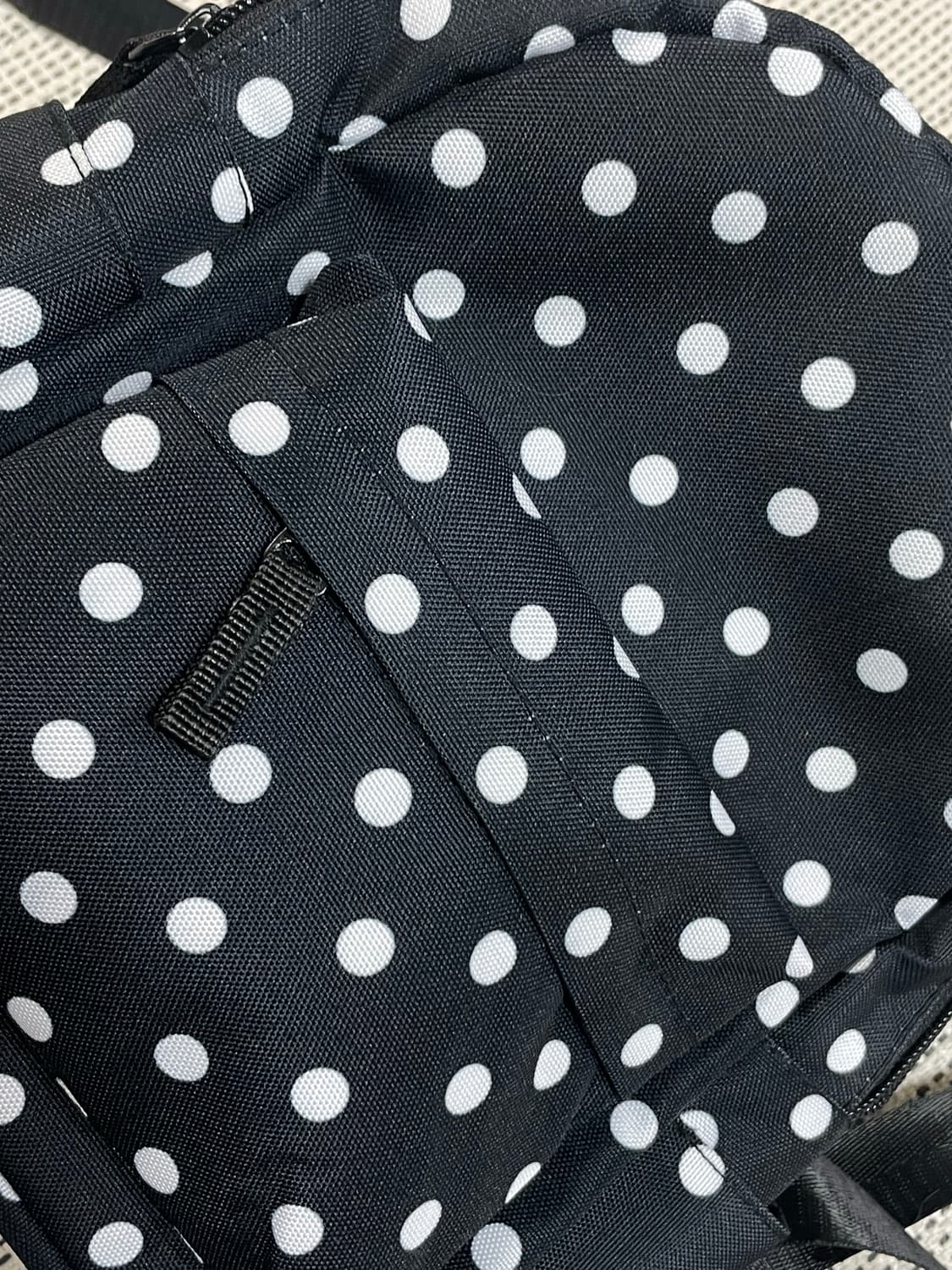 도트 미니백팩 한번씀 수납력 완전 좋음 상품이미지2