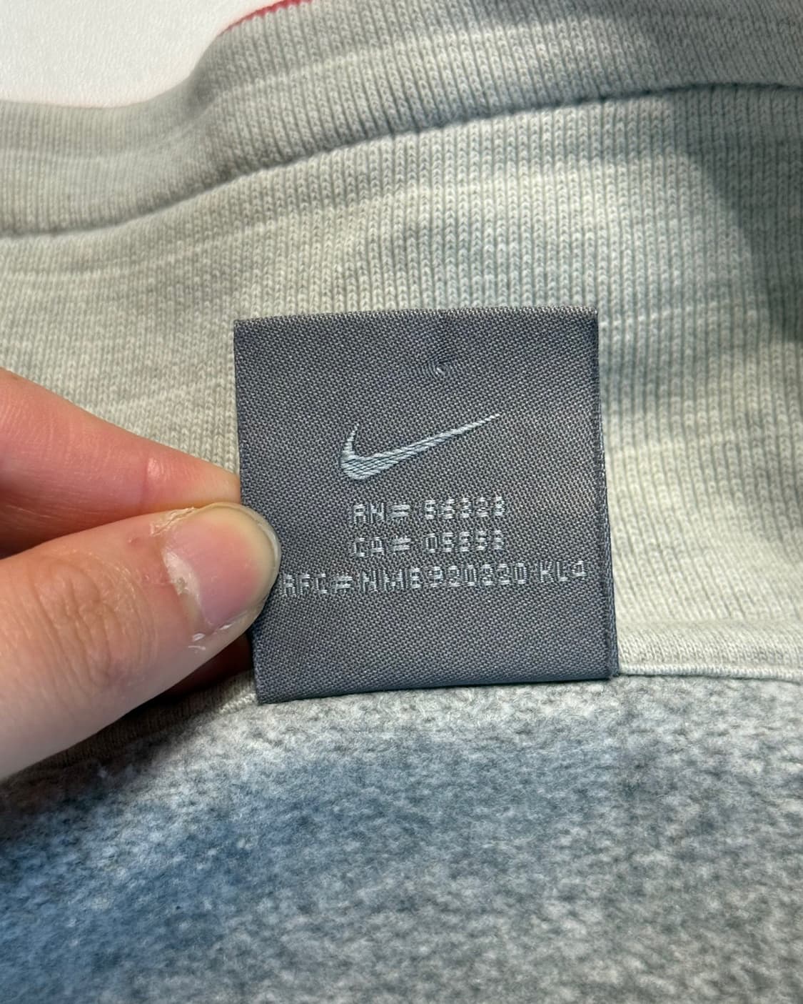 나이키 00s 그레이 스우시 집업 트랙탑 져지 상품이미지7