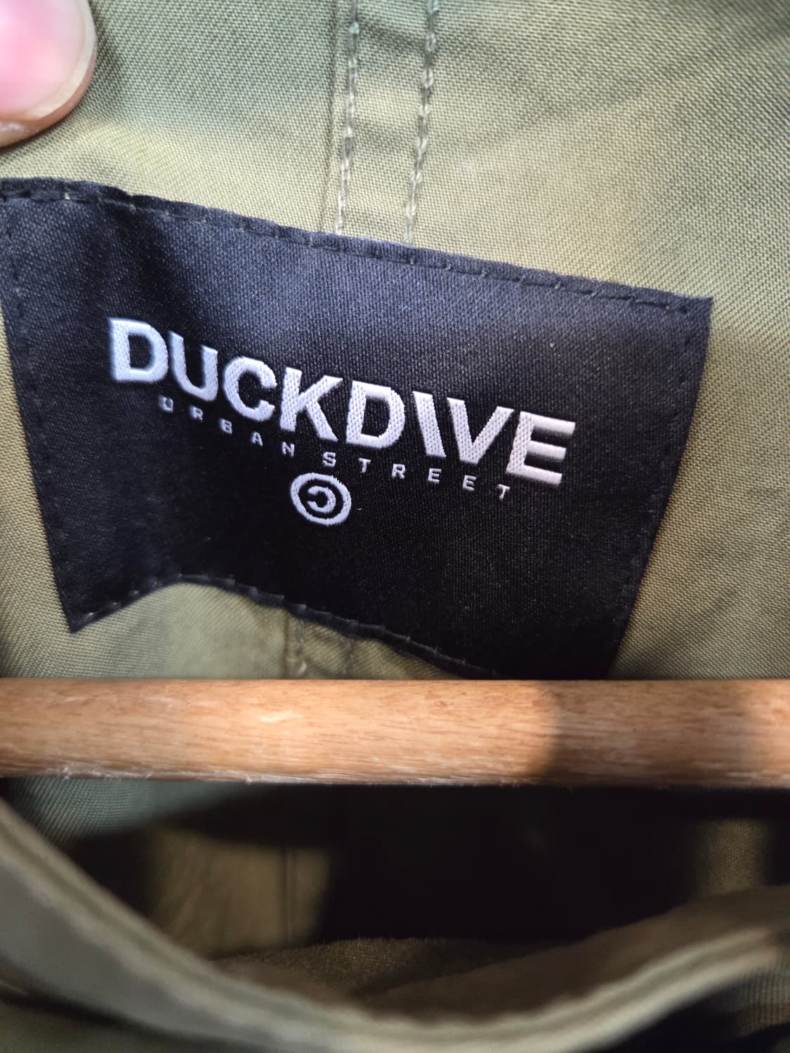 덕다이브 피쉬테일 야상 숏 자켓 대략 L xl 상품이미지3