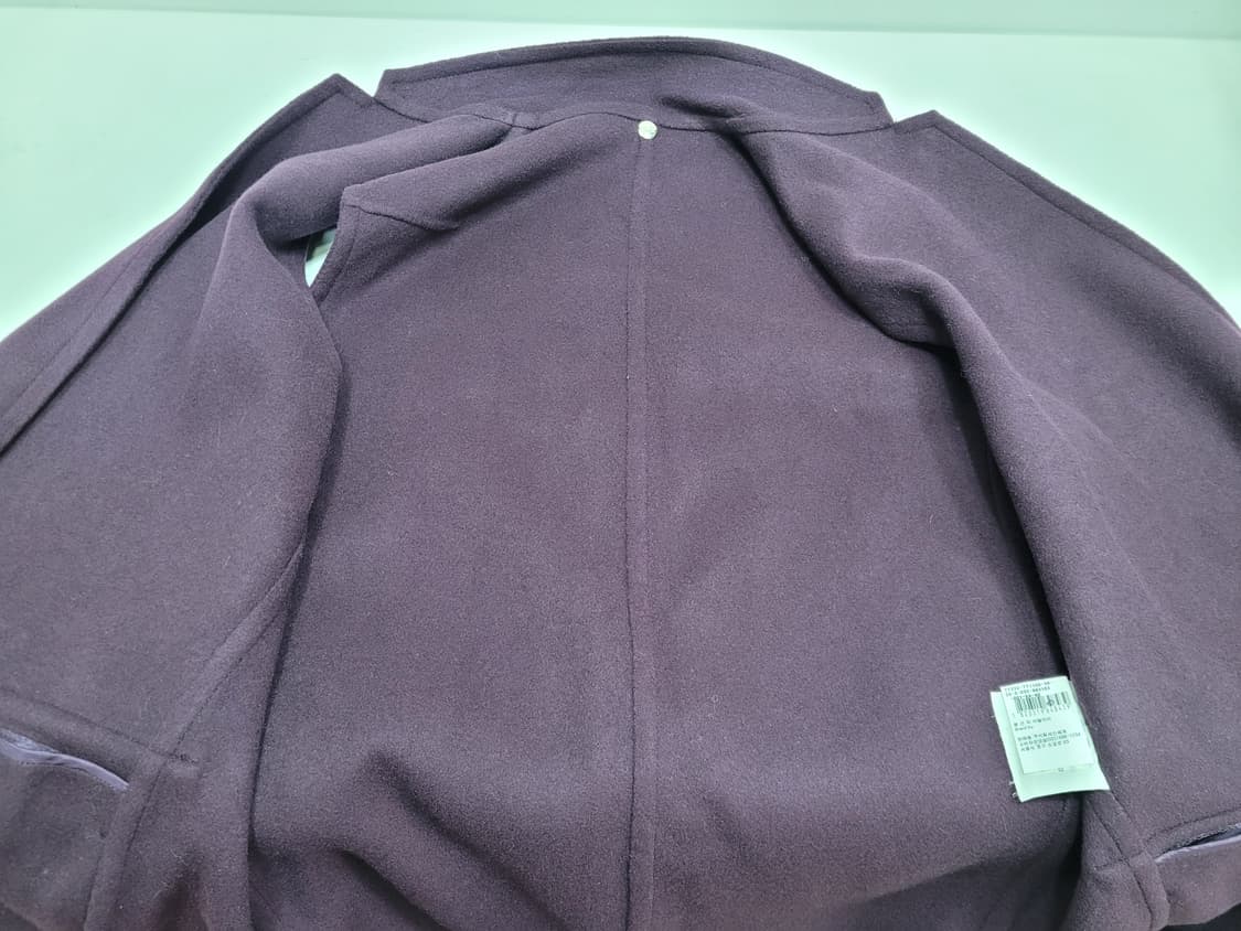 이탈리아 울 캐시미어 모직 롱 베스트 / 여 85 버건디 퍼플
 상품이미지6