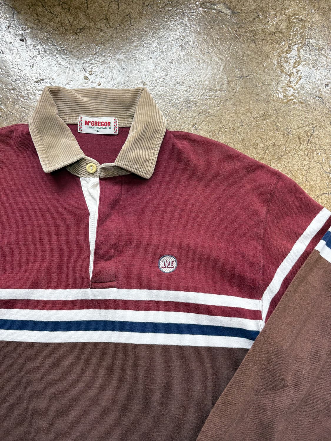 Mcgregor 코듀로이 카라 럭비 상품이미지3