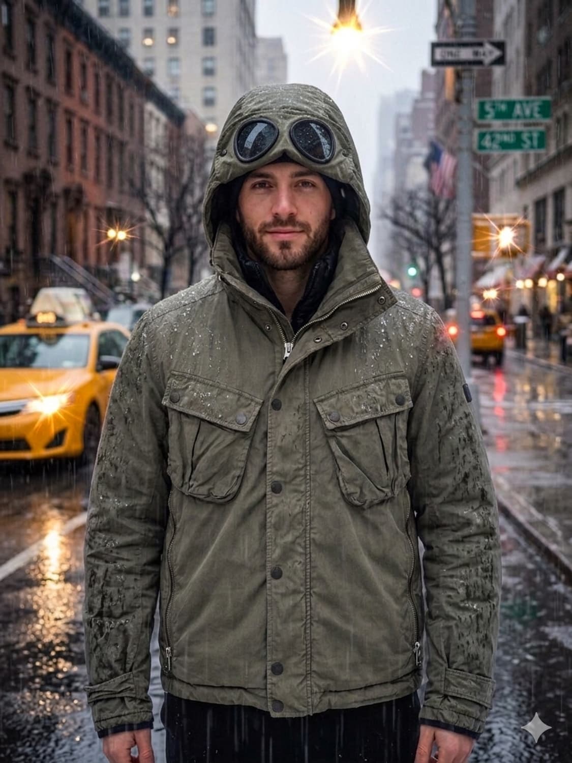 [국내정품] CP컴퍼니 신슐레이트 고글 필드 자켓 (100사이즈) 상품이미지1