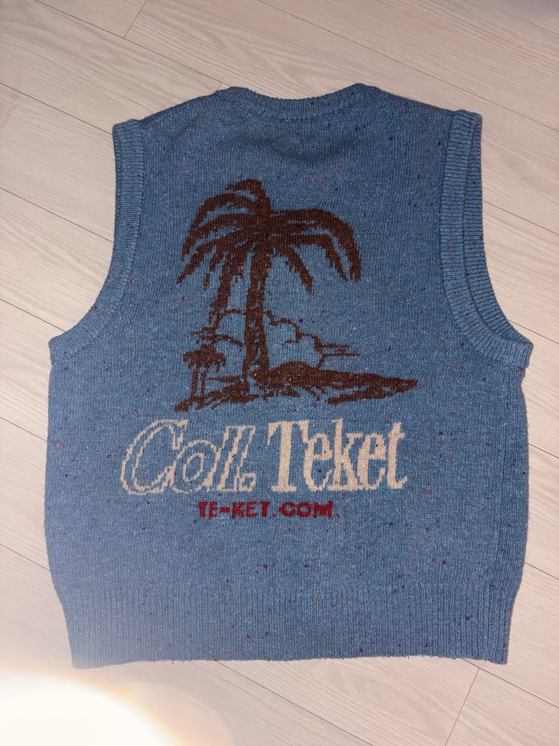 테켓 TEKET 니트 베스트  상품이미지2