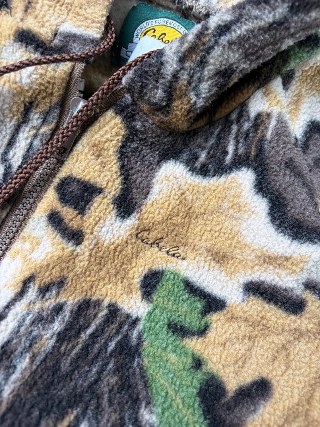 90s Realtree Fleece Zip Up Hoodie 상품이미지6