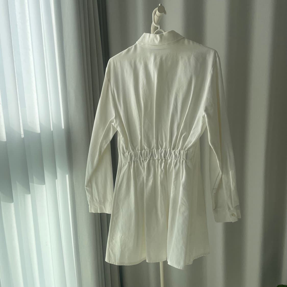 화이트 셔츠 원피스 상품이미지3