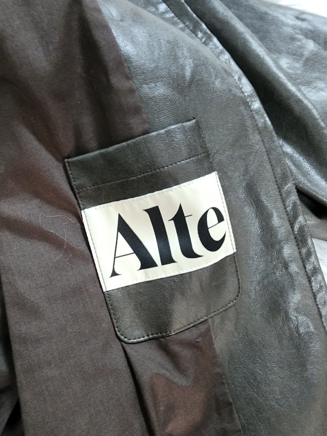 23fw 알테 Alte 브라운  봄버 자켓 상품이미지5