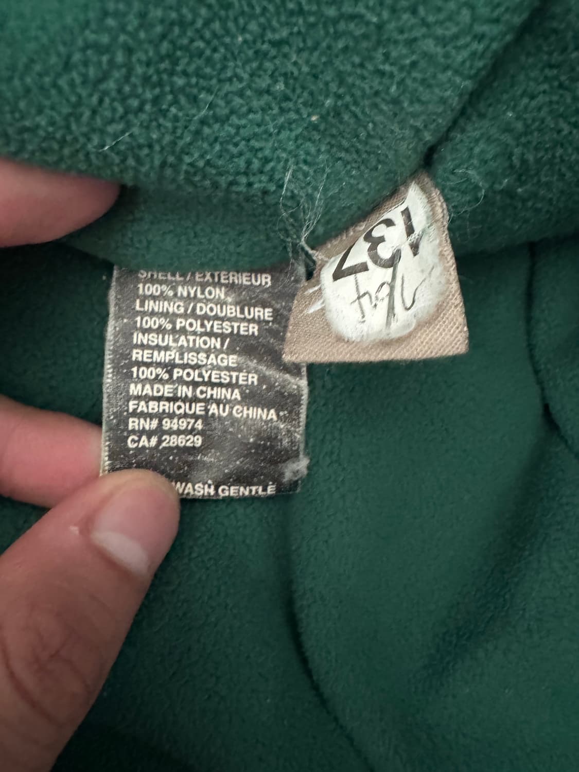 00s Stussy 스투시 후드집업 자켓 그린(초록) 상품이미지4