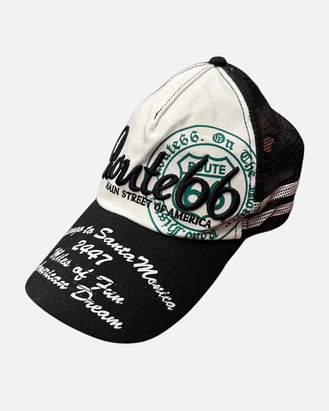 ROUTE66 embroidery logo mesh cap 상품이미지2