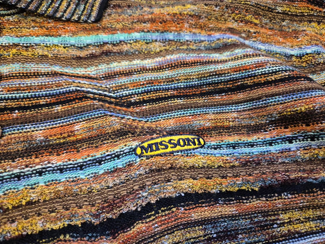 90s MISSONI collar knit 상품이미지3