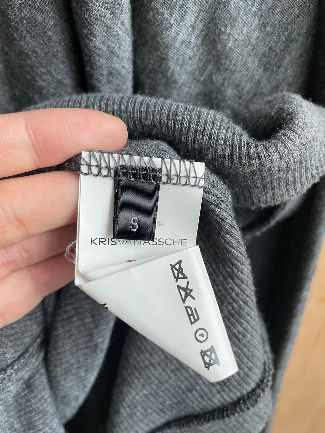 크리스반아쉐 레이어드 니트 후디 상품이미지6