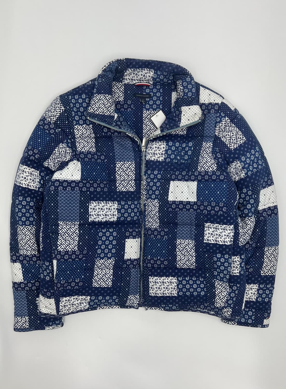 타미힐피거 패이즐리 패턴 패딩 상품이미지1