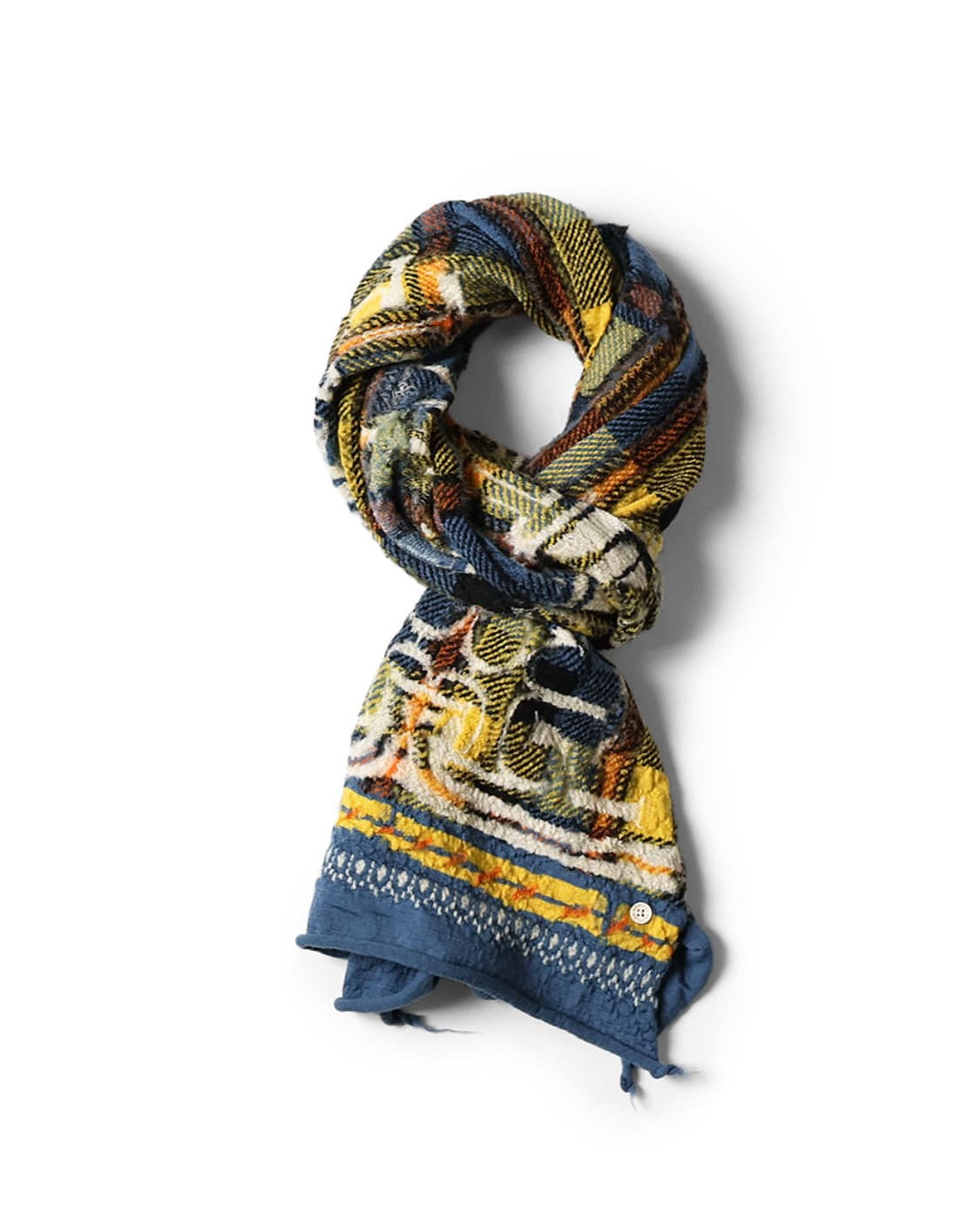 [새상품] 캐피탈 타탄체크 아이누 머플러  상품이미지1