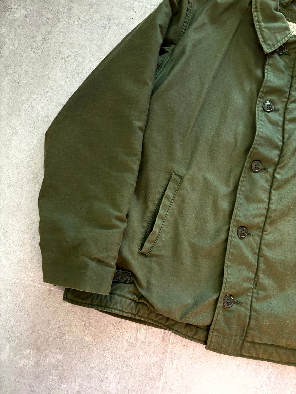 80's 미 해군 A-2 덱 자켓 L(~105) 상품이미지3