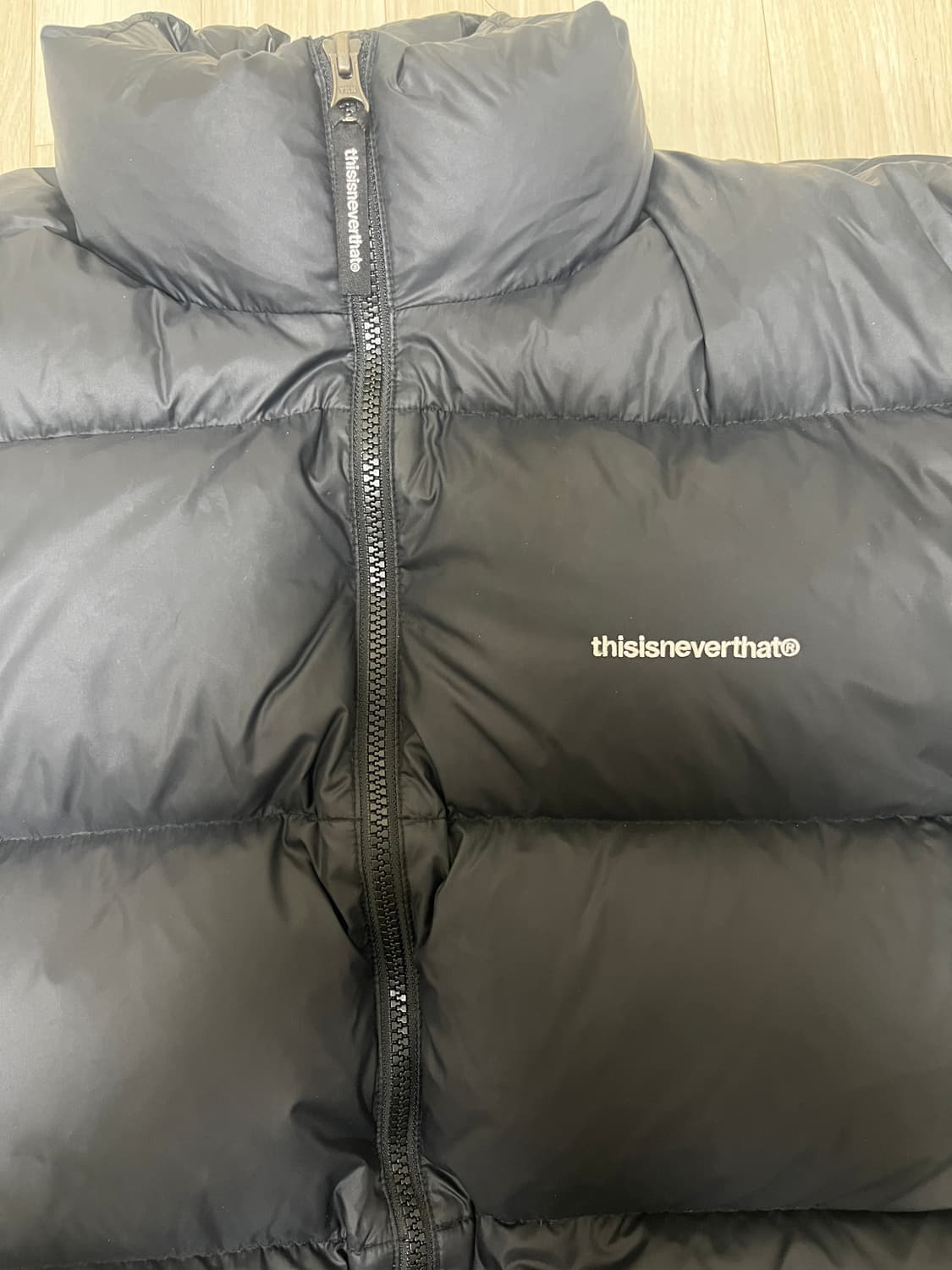 디스이즈네버댓 PERTEX T Down Jacket 퍼텍스 패딩 블랙 상품이미지7