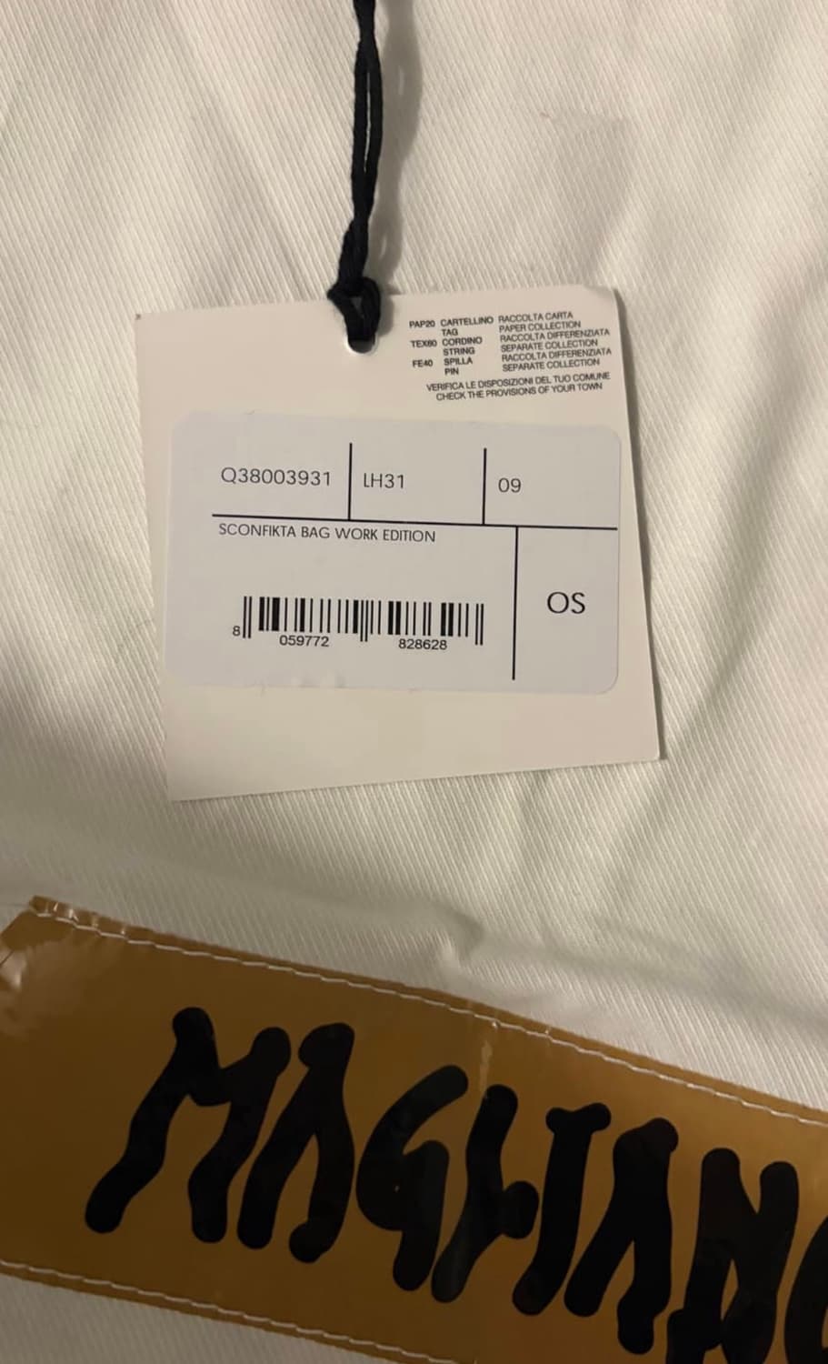 마리아노 백팩 디테일 데님 쇼퍼 숄더백 상품이미지7