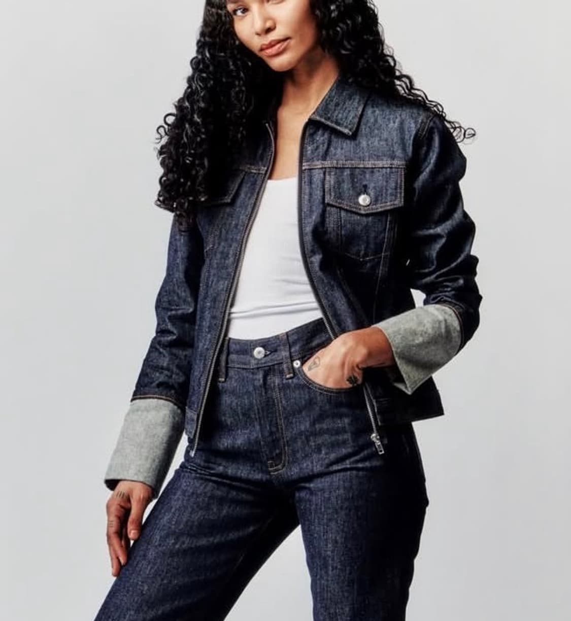 헬무트랭 데님자켓 HelmutLang cuffed denim jacket 상품이미지5