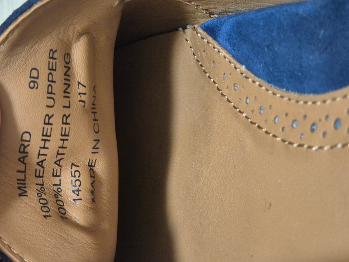 폴로 랄프로렌 네이비 스웨이드 보트 슈즈 상품이미지6