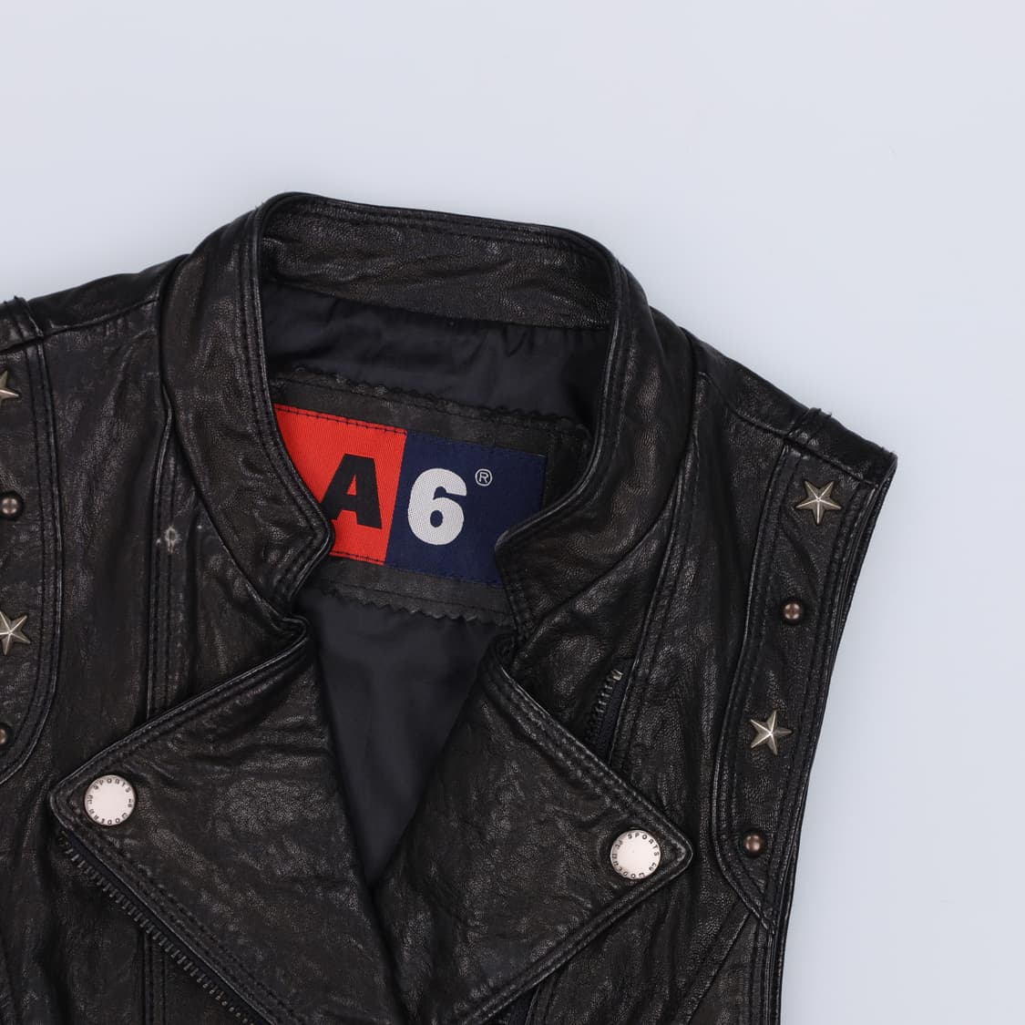 FM A6 여성 양가죽 라이더조끼 0324H1 상품이미지3