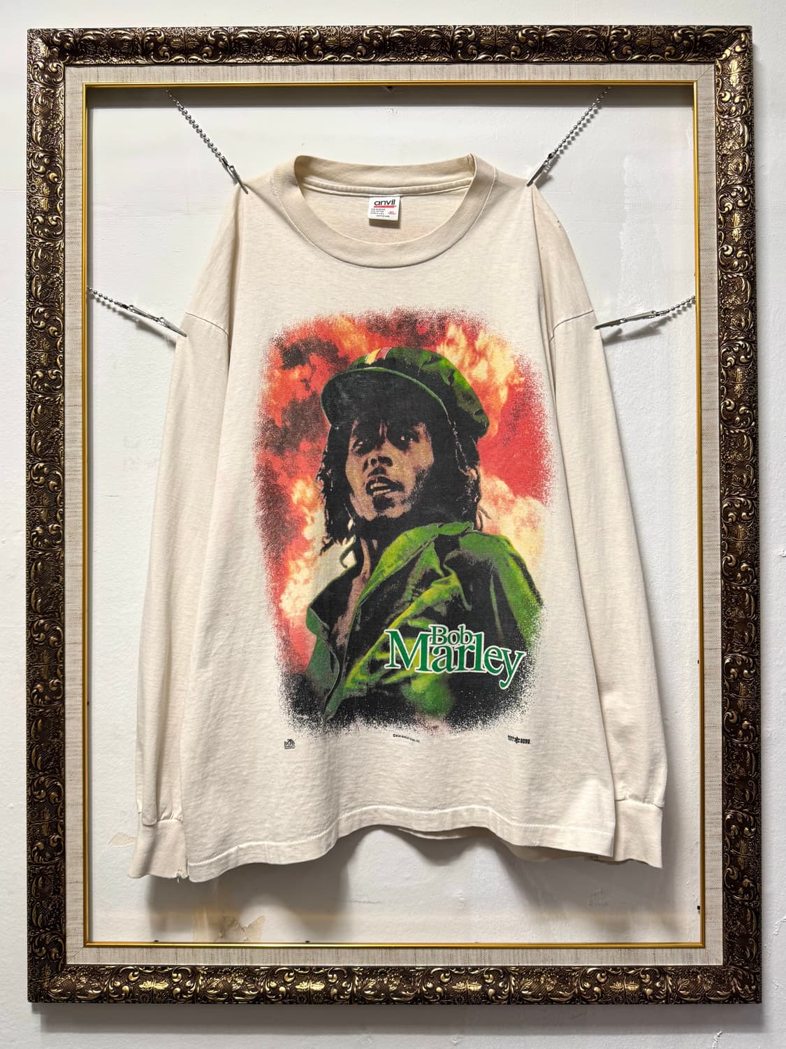 빈티지 90s Bob Marley 밥말리 롱슬리브 상품이미지1