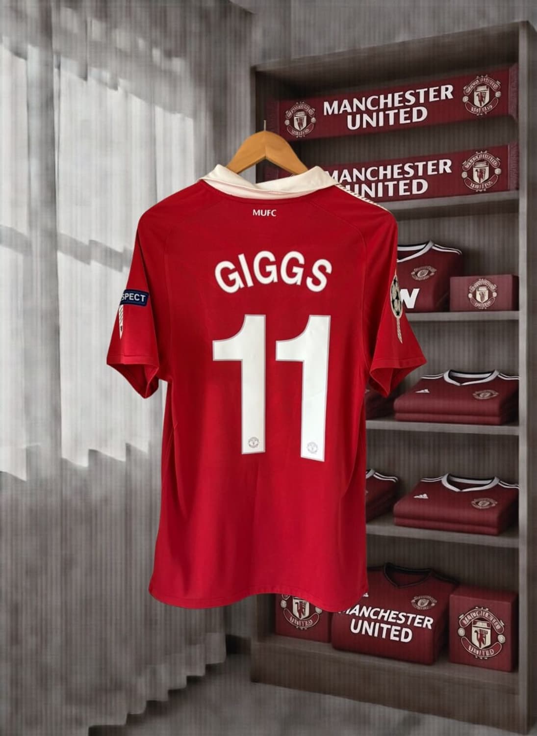 10-11 맨체스터유나이티드 홈 긱스 유니폼 정품 상품이미지2