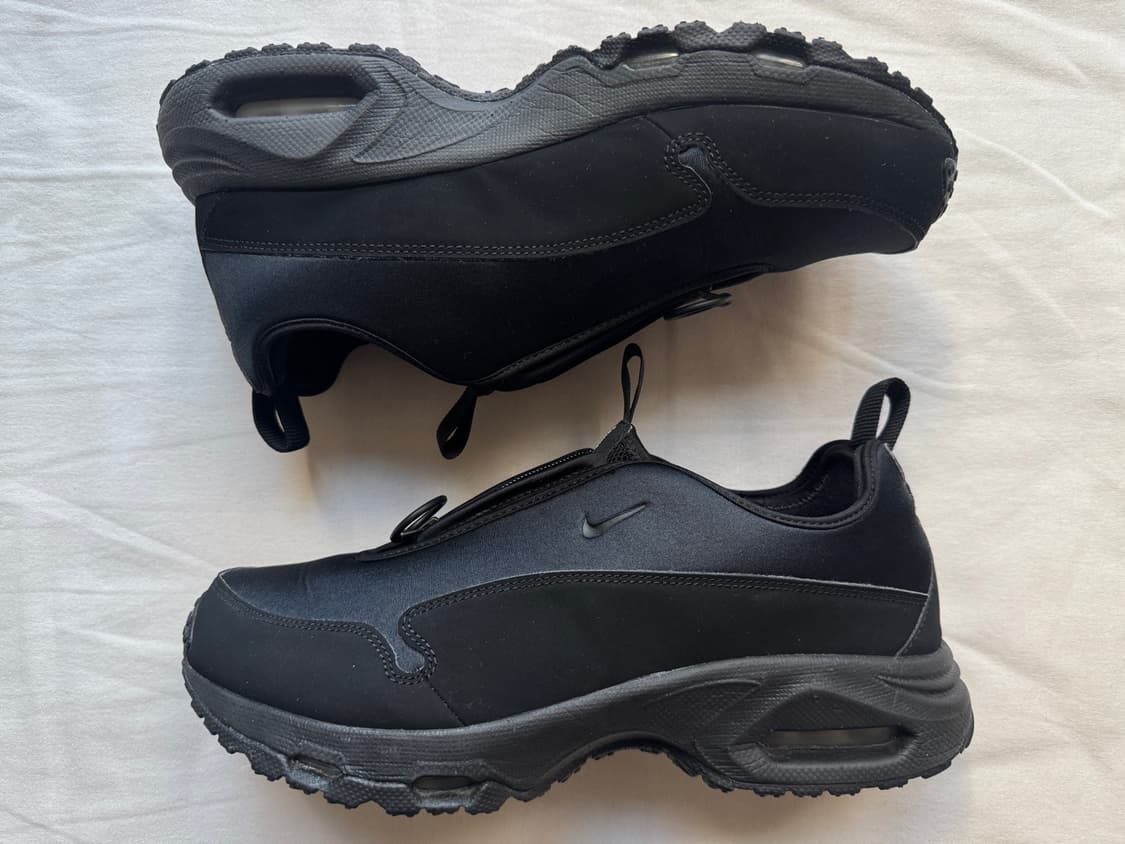 나이키 x 꼼데가르송 옴므 플러스 에어맥스 선더 SP 블랙 CDG x N 상품이미지4