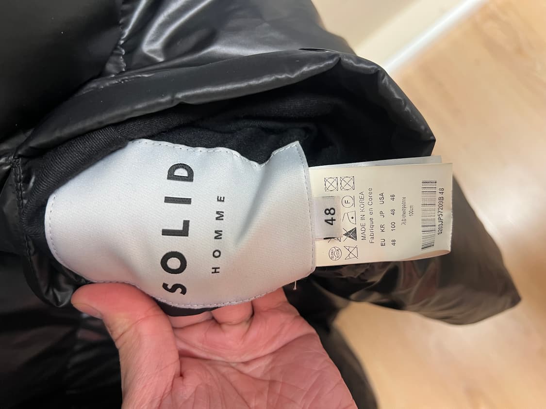 솔리드옴므 리버시블 패딩 상품이미지5