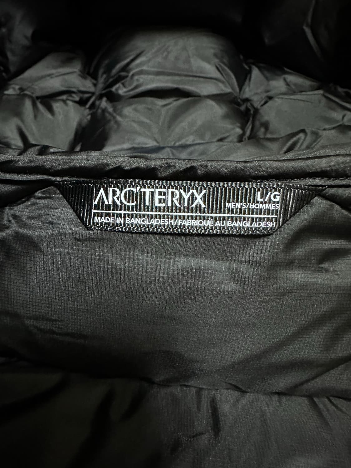 L 아크테릭스 토륨 후디 블랙 상품이미지3