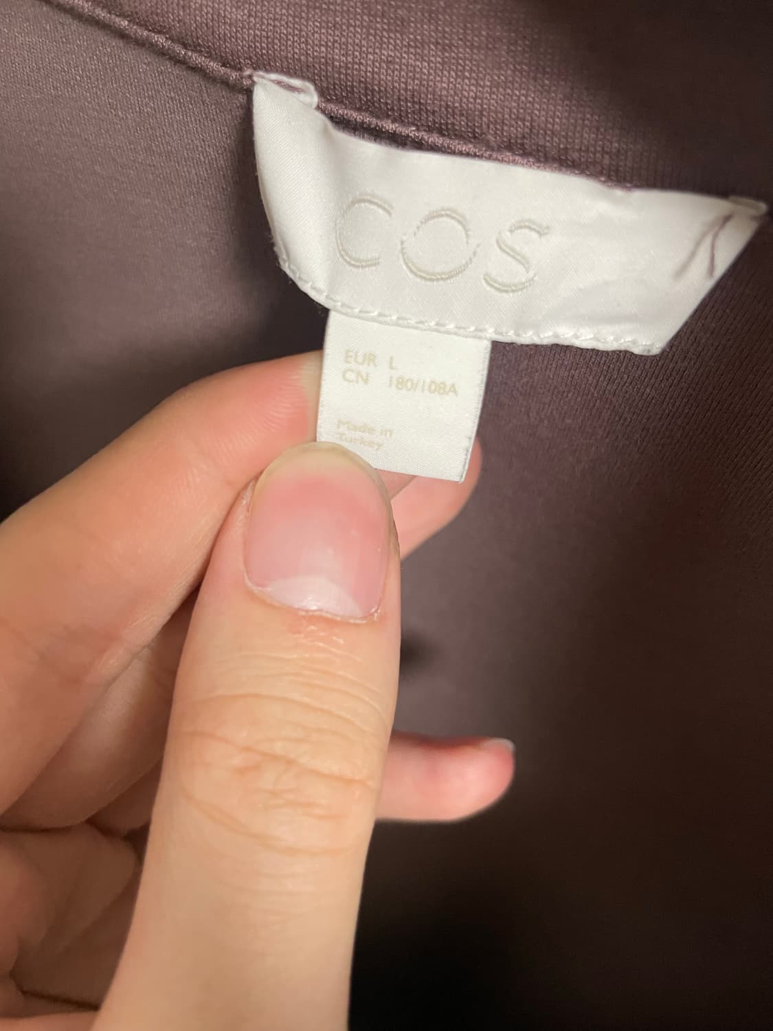 Cos 넥 집업 상품이미지4