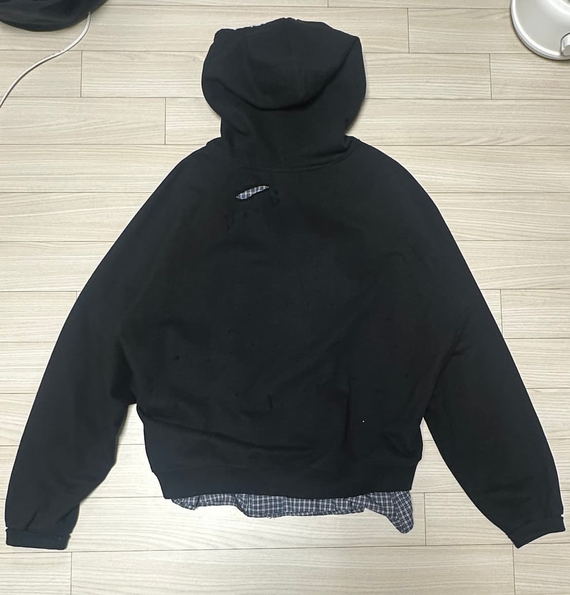 The Restrained Hunger Shirt Layered Hood 상품이미지3