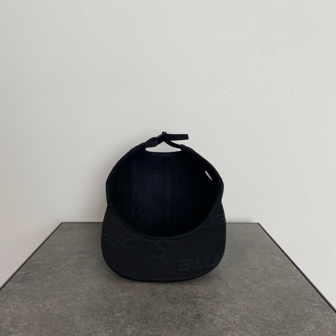 (OS) 슈프림 박스로고 캠프캡 모자 자카드 블랙 상품이미지5