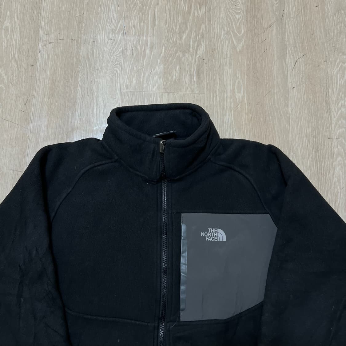 노스페이스 키즈 로고 후리스 자켓 L 14-16  상품이미지2