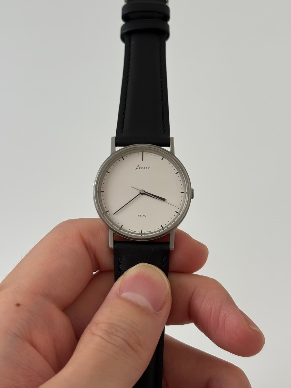 1990s Avenue White Dial Silver Quartz 상품이미지3