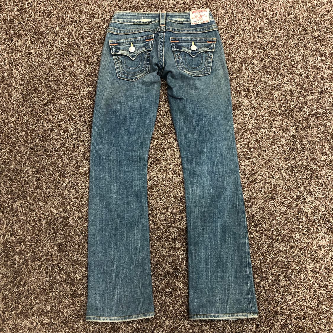 트루릴리전 Billy 빌리 워싱 디스 데님 팬츠 상품이미지4