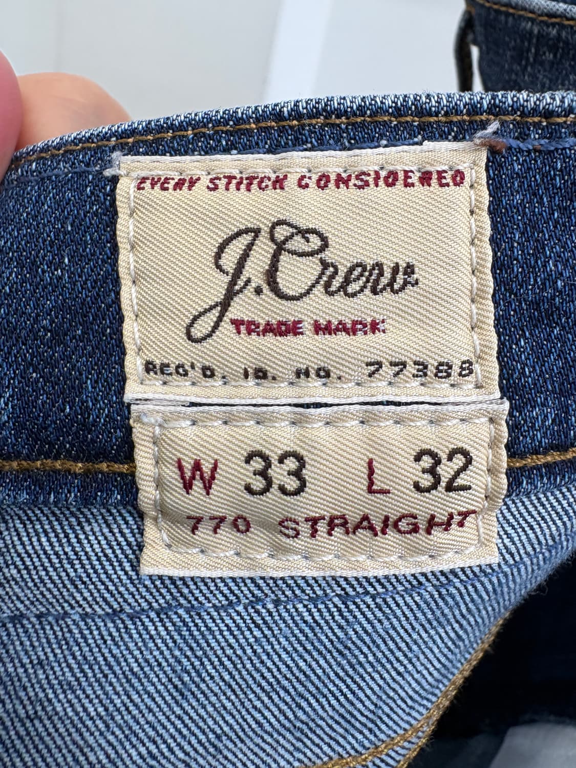 J.CREW 데님팬츠 상품이미지7