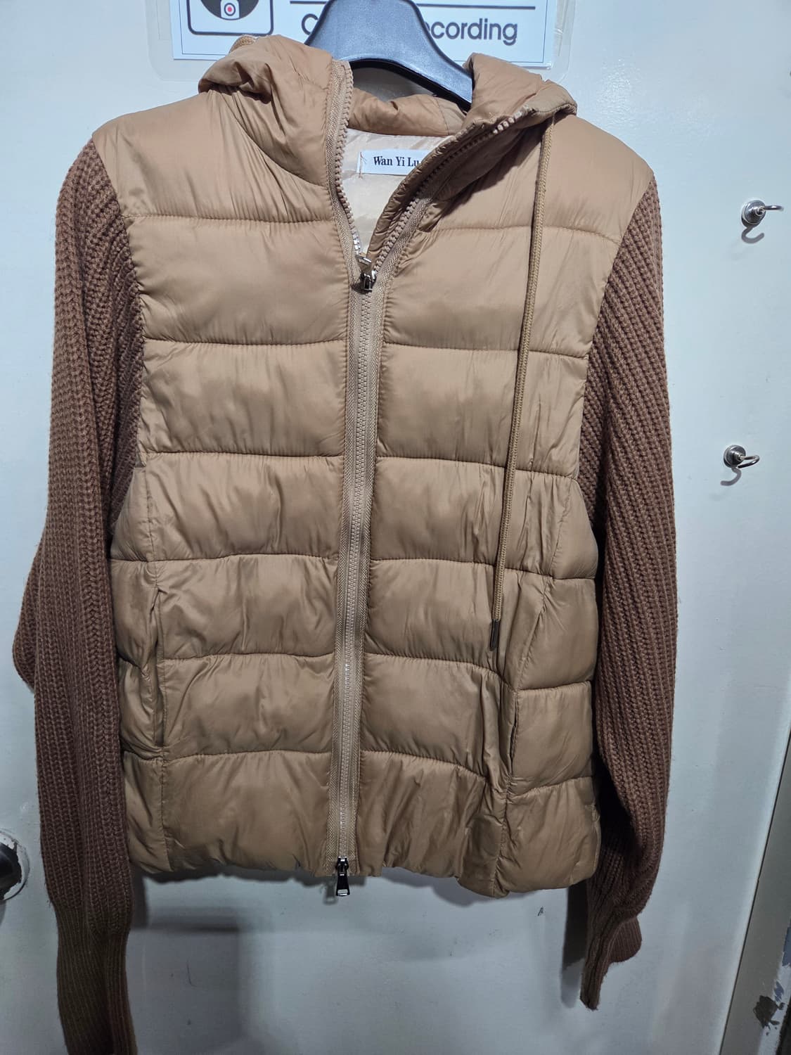 패딩니트후드자켓 상품이미지1