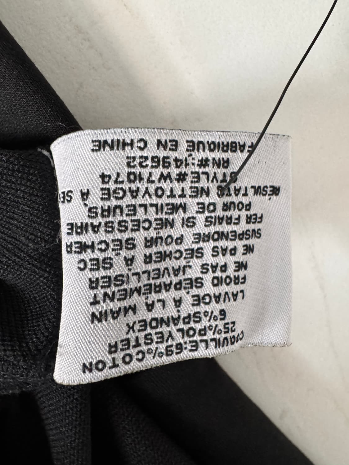 새상품 컨디션 Walter Baker 블랙 긴팔 미니 원피스 S(44,5 상품이미지5