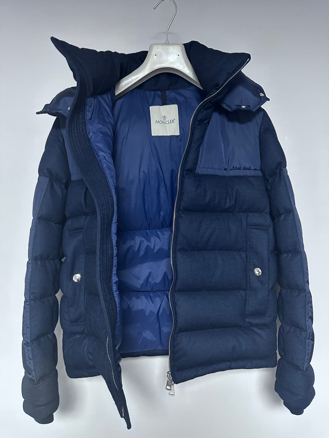 몽클레어 울믹스 패딩 헤링본 1사이즈 95-100 상품이미지4