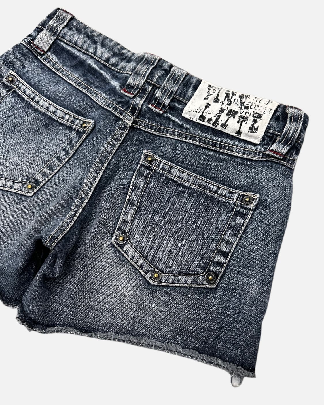 punk stud patch denim shorts 상품이미지5