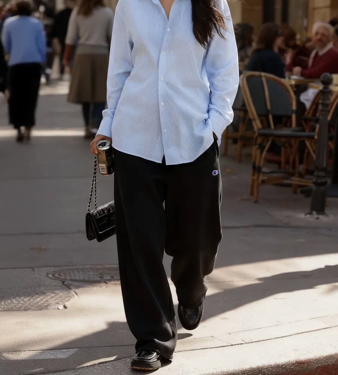 챔피온 와이드핏 스웨트 팬츠 상품이미지2