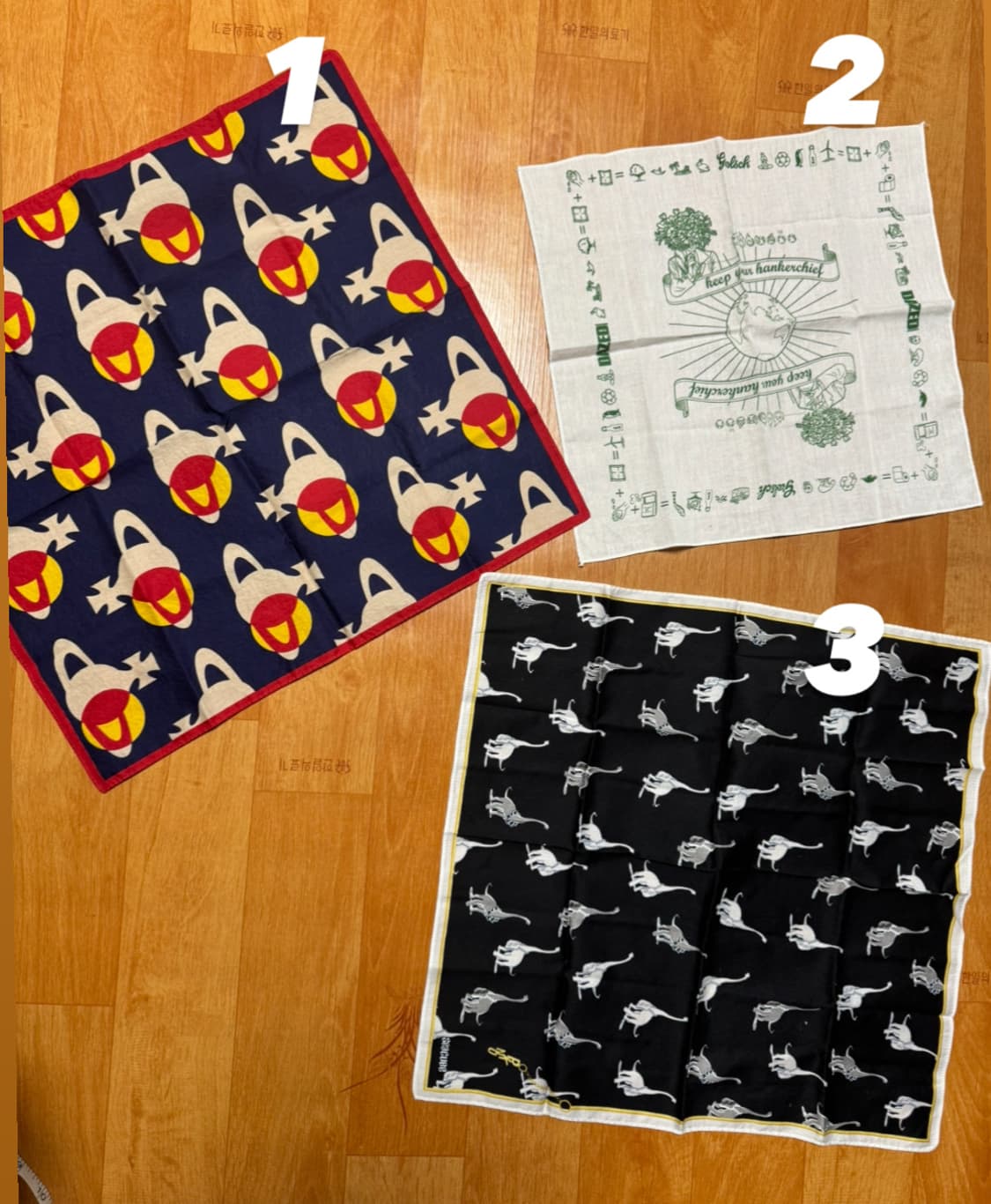 비비안으ㅔ스트우드 일본구매 공룡손수건 데이즈드 헹커치프 상품이미지1