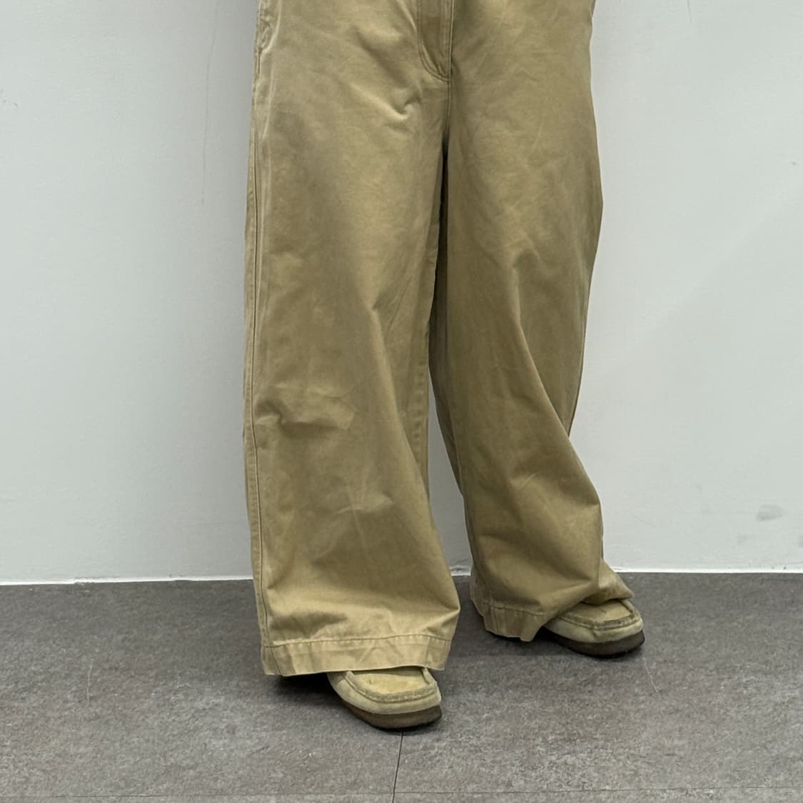 유니클로 숏 기장 면바지 상품이미지2