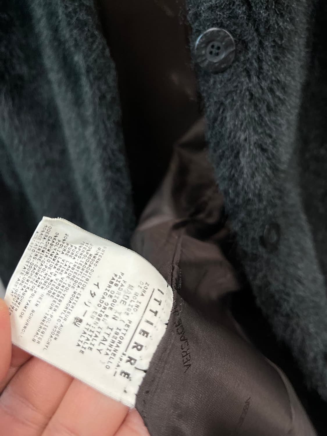 여) 베르사체 00s 퍼코트  상품이미지9