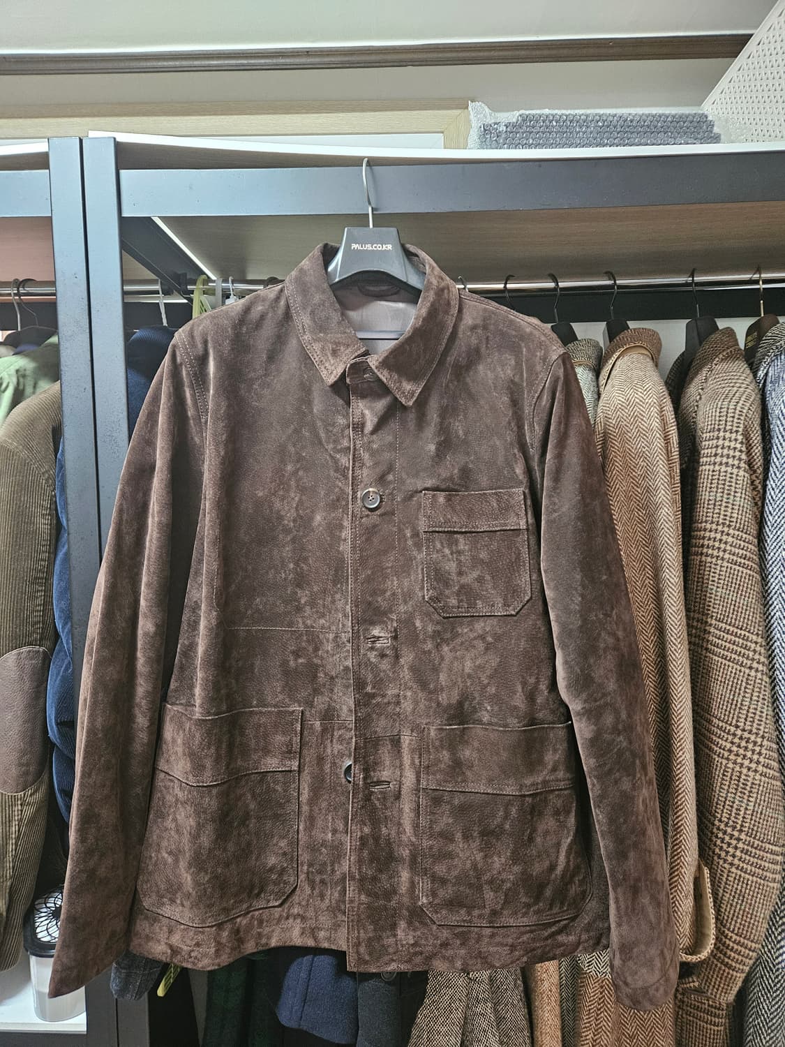 자라 드레익스 맛 스웨이드 초어 자켓 xl 상품이미지2