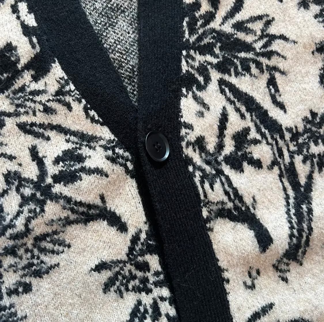 [ZARA] 자라 패턴 니트 가디건 상품이미지3