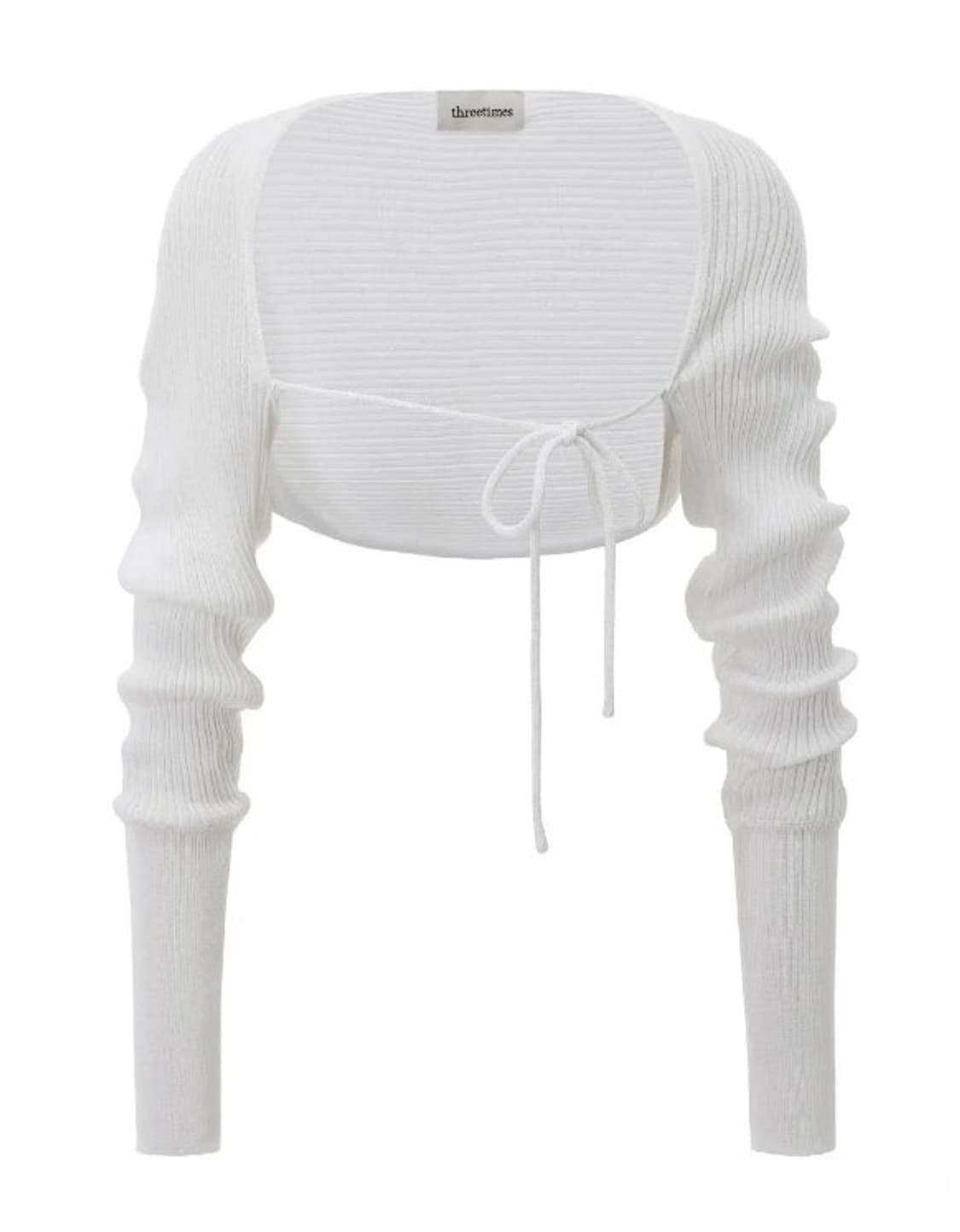 쓰리타임즈 릿볼레로 화이트 상품이미지1