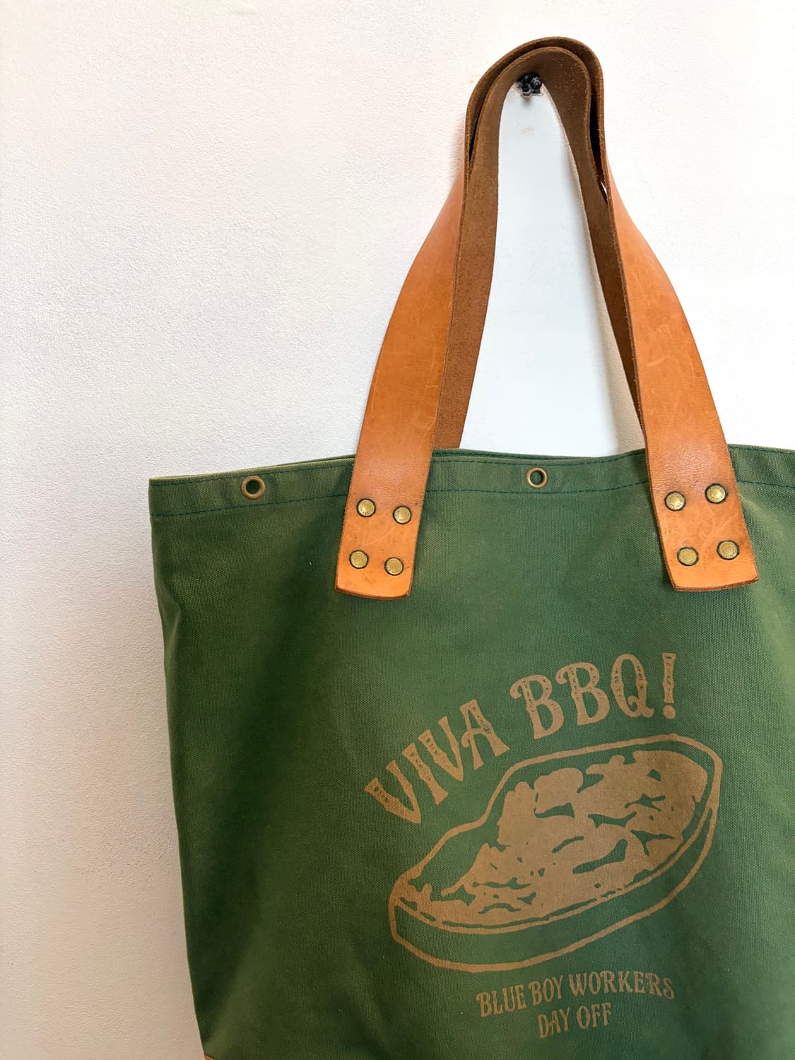 더 슈페리어 레이버(The Superior Labor) 수제 캔버스 토트 상품이미지2