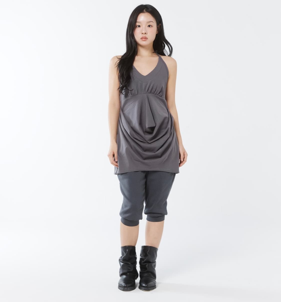 콜로신스 홀터탑 그레이 상품이미지1