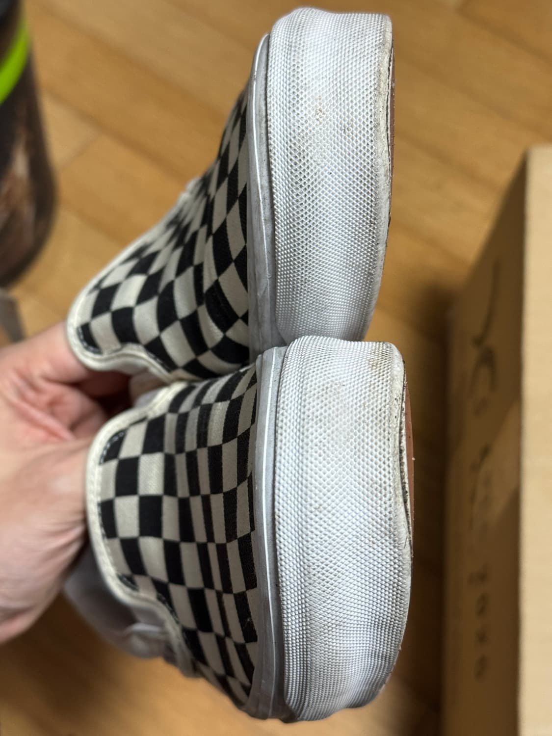 [245]반스 볼트 체커보드 슬립온 팝니다 상품이미지6