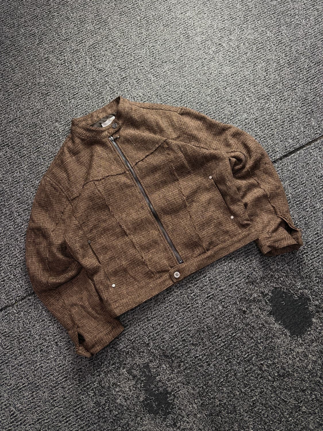 빈티지 데드스탁 크롭 트위드 자켓 3345 상품이미지1