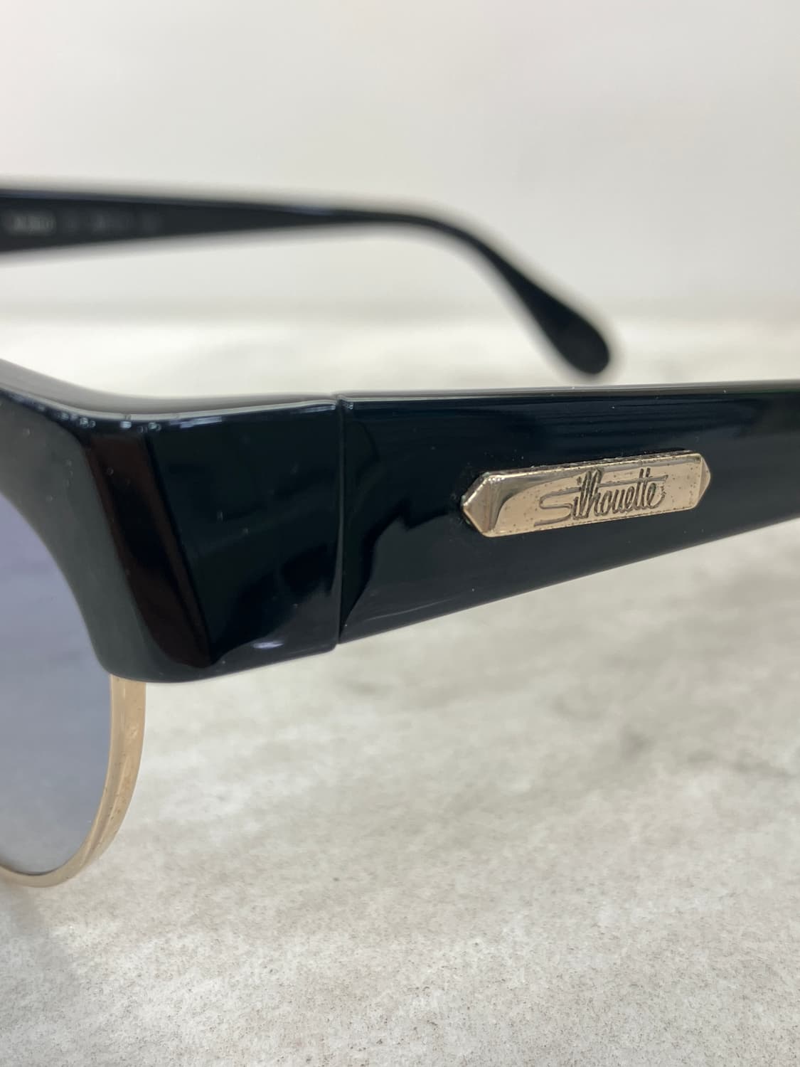 B16 실루엣 silhouette 블랙 하금테 선글라스(32g) 상품이미지7